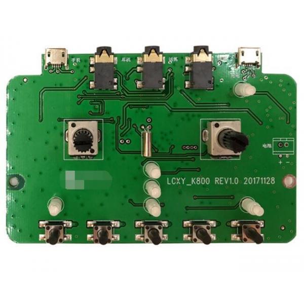 Quality 2 Layers SMT PCB Assembly pcba board   Prototype Service Green Soldmask White Silk Screen for sale