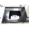 China Black Color Epoxy Resin Sink With Drain Grooves Use For Science Lab Furniture factory