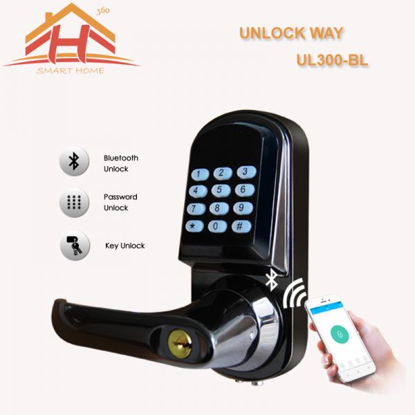 Quality Smart Bluetooth Electronic Keypad Door Lock Password Control For Home Security for sale