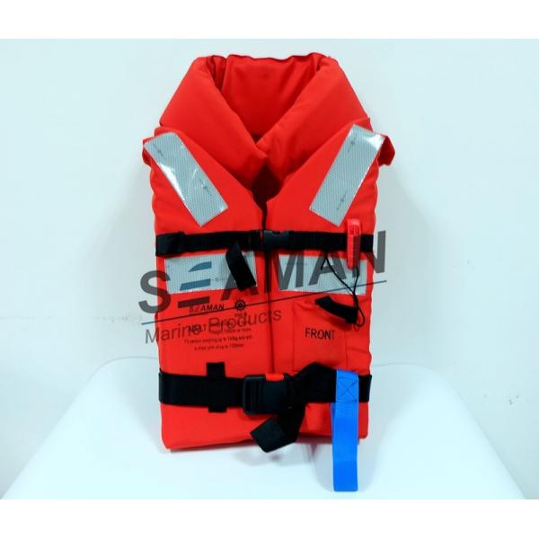Quality Polyester Oxford Cloth EPE Foam 150N Marine Adult Life Jacket Offshore Life Jacket for sale
