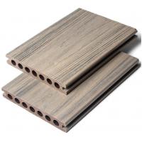 Quality 146x22 Mm Waterproof WPC Floor Decking Barefoot Friendly Capped Composite Deck for sale