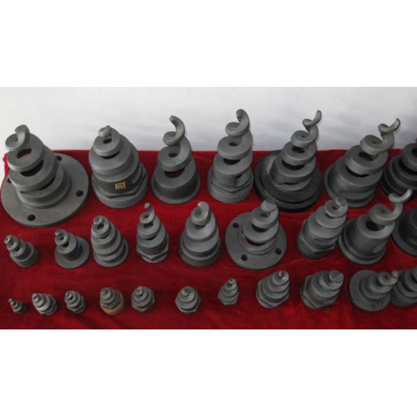 Quality Sic Ceramic Silicon Carbide Ceramics Spiral Nozzle Good Wear Resistance for sale