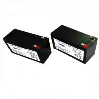 china High Safety Lifepo4 12v 6ah Rechargable Battery , Black Case with Custom Size