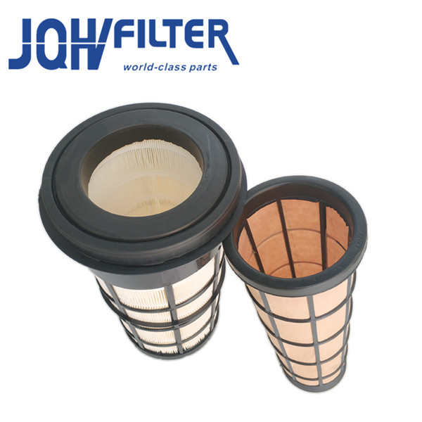 Quality P611189 P611190 Air Filter Donaldson T332908 180018406 For SK130-8 SK140-8 for sale
