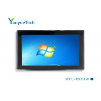 Quality 15.6 Inch Industrial Panel PC Capacitive Screen I3 I5 I7 U Series CPU 2LAN 4COM for sale