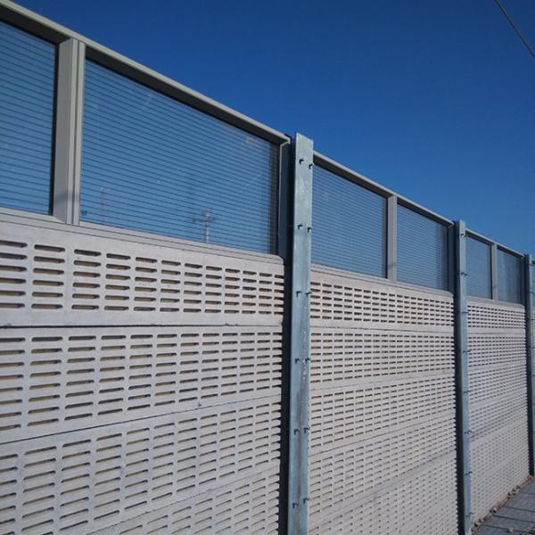 Quality Plastic Glass Acrylic Sheets Sound Barrier Fence for Residential Area for sale