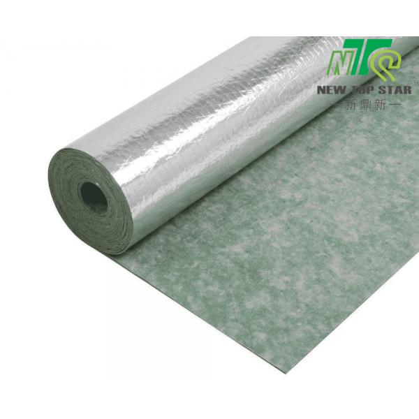 Quality Acoustic Rubber Underlayment Soundproofing 2mm 0.4w/mk Thermal Insulation Underlay for sale