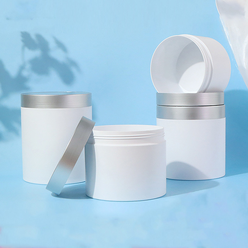 China Biodegradable 10-250ml Eco Friendly Plastic Cosmetic Packaging Container Face Cream Jars factory