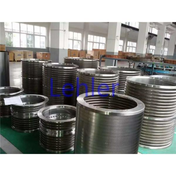 Quality Slotted Pressure Screen Basket Paper Mill Bar Type With Hard Chrome Surface for sale