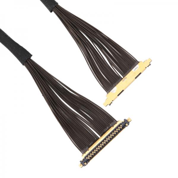 Quality 40 pin LVDS Coaxial Cable , i-pex UX II 20531 034T 02 Micro Coax Wire for sale