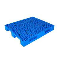 China Storage Logistics Solution Heavy Duty Reversible Plastic Pallet with Customized Logo factory