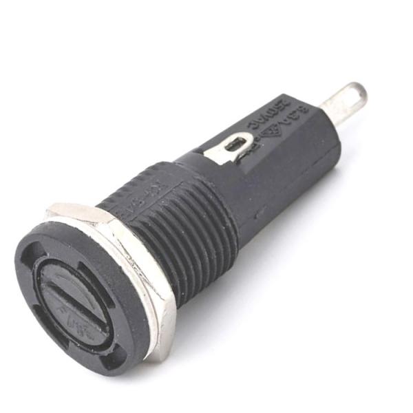 Quality 5x20 Panel Fuse Holder R3-54B UL cUL Fuse Block Solderable Terminal Screw for sale