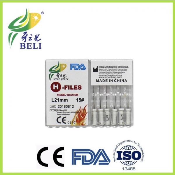 Quality Belident brand High Precision Endo Hand Files 21mm 25mm 28mm 31mm K / H Files for sale