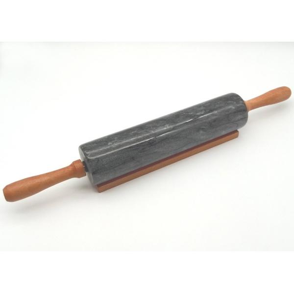 Quality Smooth Surface Stone Rolling Pin , Noodle Rolling Pin  Hand Burnishing for sale