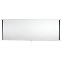 Quality 72 Inch 4:3 Wall Mount Manual Control Projector Screen Support OEM / ODM for sale