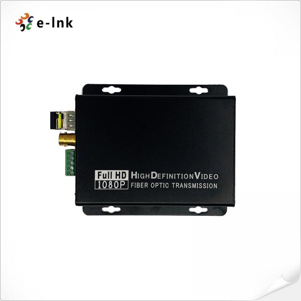 Quality 3G-SDI Video Fiber Converter Simplex LC With RS485 RS232 Stereo Audio Channel for sale