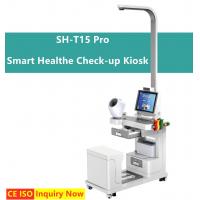 China SH-T15 Pro Manufacturer Price Health Care Body Checkup Telemedicine Kiosk Height Weight Body Fat Scale Station factory