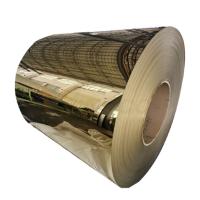 Quality Welding Cold Rolled Stainless Steel Coil Titanium Gold Color Mirror Surface for sale