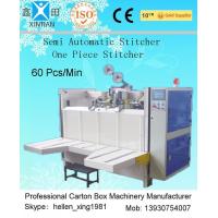 china Semi-Automatic Stapler Carton Making Machine With Single / Double Stitching