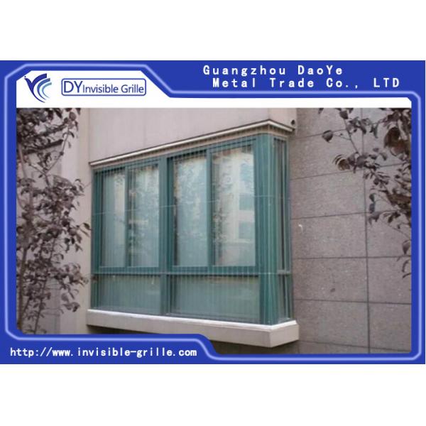 Quality Anti - Theft Mesh Steel Security Grilles For Windows Beautiful Appearance for sale