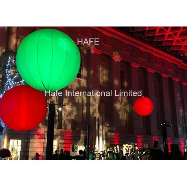 Quality Bobo LED Helium Balloon Lights For Big Space Decoration , Outdoor Balloon Lights for sale