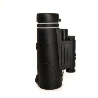 China LED Torchlight HD Night Vision Monocular 12x50 with Phone Holder Tripod Compass factory