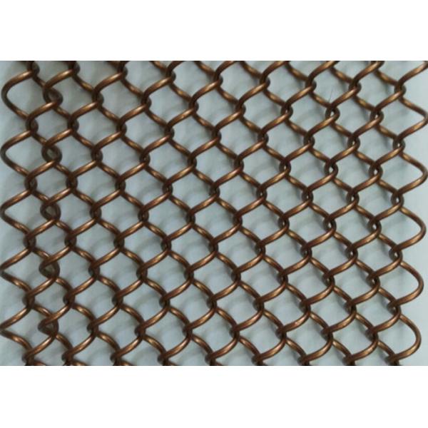 Quality Chain Link Decorative Wire Mesh 40% - 85% Open Area ISO9001 Approved for sale