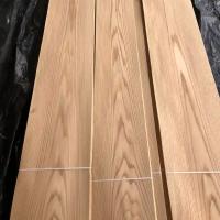 Quality Red Oak Natural Wood Veneer Smooth Surface 0.6mm-1.2mm For Furniture for sale