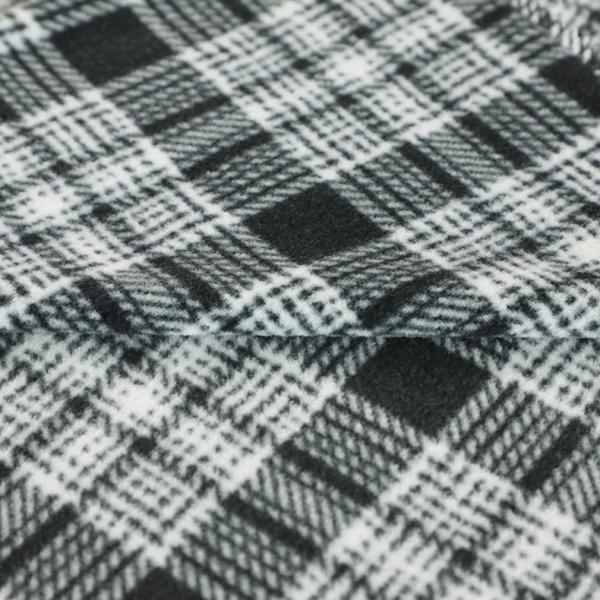 Quality 100% Polyester Cationic Micro Fleece Fabric Plaid Printed Polar For Sofa Pillowslip Blankets for sale