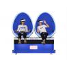 China Funny 9D Virtual Reality Simulator 2 Seats Egg VR Chair Cinema Theatre For VR Game Zone factory