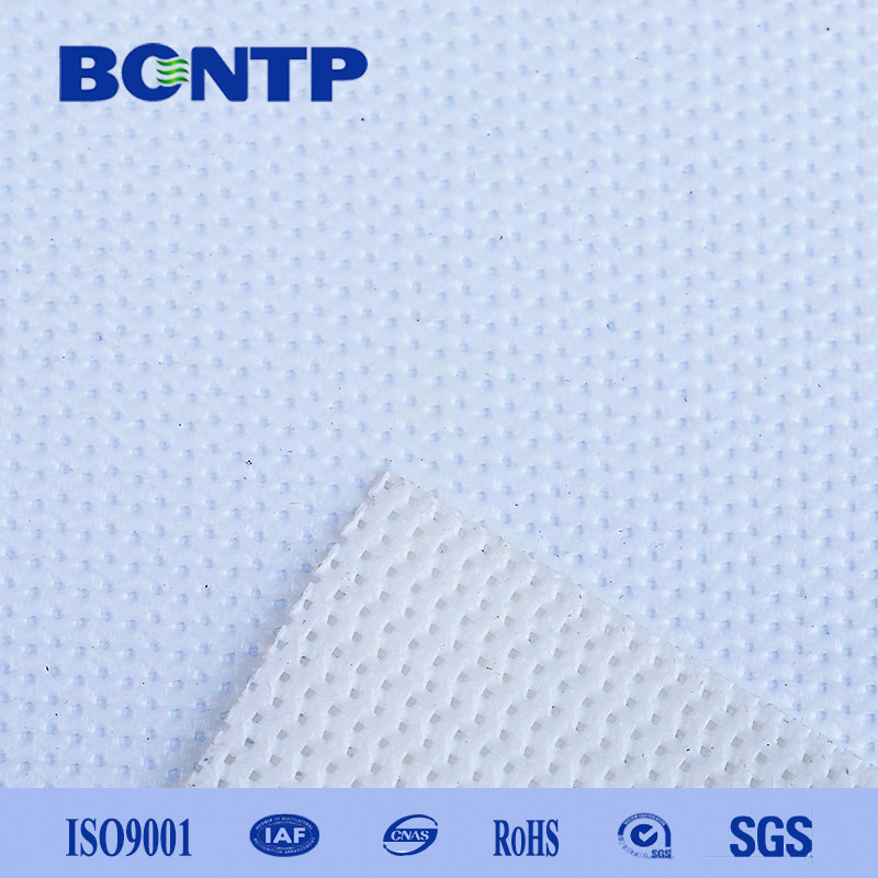 China White PVC Mesh Banner Material Polyester Digital Printing Mesh Fabric factory