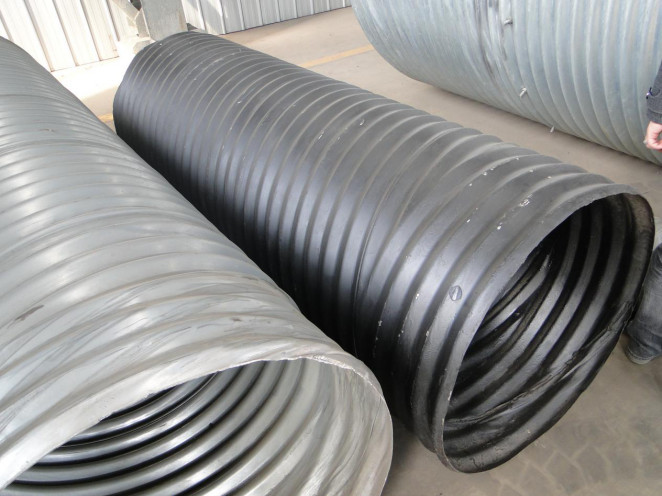 China Hel-Cor Galvanized Corrugated Steel Pipe factory