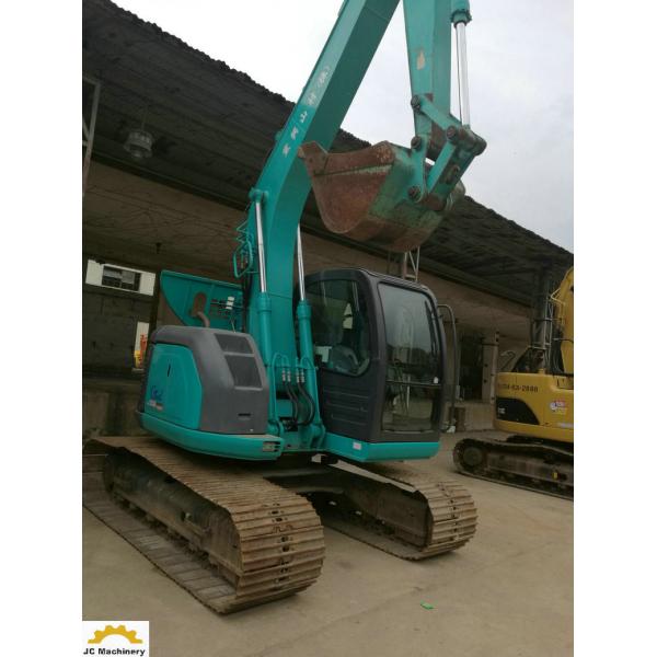 Quality Medium Size Kobelco 13 Ton Excavator , Used Hydraulic Excavator Crawler Type for sale