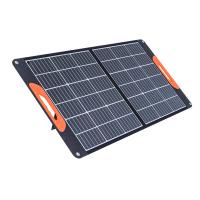 China 2pcs foldable residential ETFE polycrystalline solar panel 100W for outdoor factory