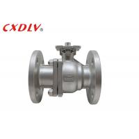 China JIS10K SCS13 2 inch Stainless Steel Ball Valve With Solid Stainless Steel Ball for sale