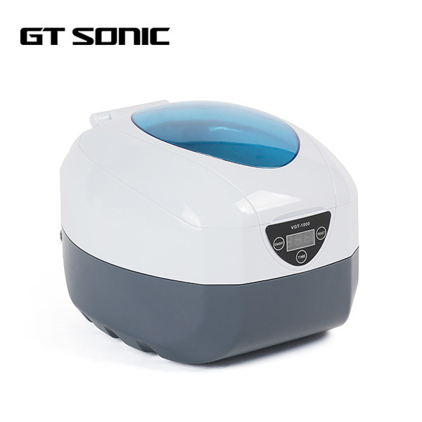 Quality 5 Mins Timer Household Ultrasonic Cleaner GT SONIC 750ml Capacity 40kHz For CD for sale