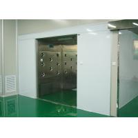 Quality Three Side Blowing Air Shower Room 100 Class For Materials And Goods for sale