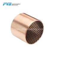 Quality Wrapped Bronze Bearing Wrapped Bronze Bushings With Graphite Lubrication Pocket for sale