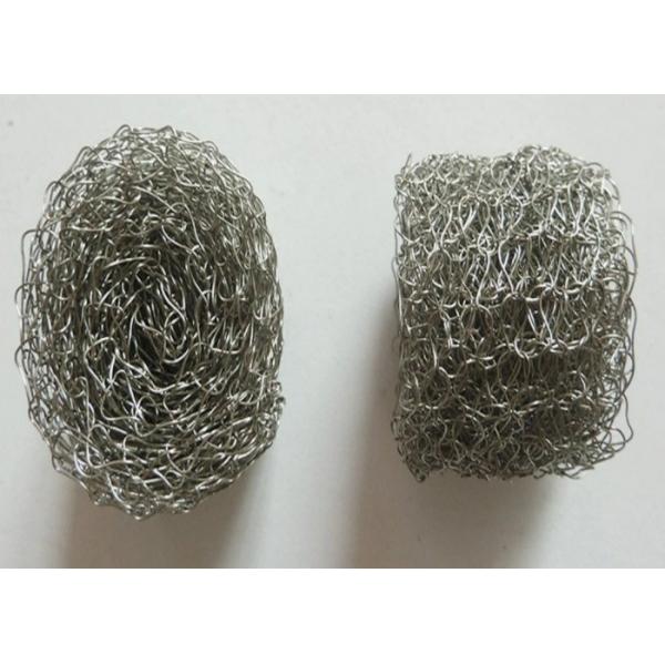 Quality SS304 SS316 Compressed Knitted Wire Mesh Gaskets For Shock Absorption for sale