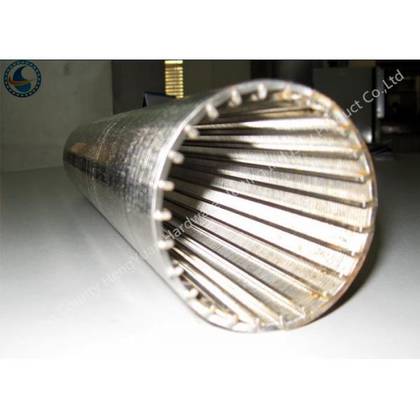 Quality High Toughness V Wire Screen Energy Saving For Liquid / Gas / Solid Filtration for sale