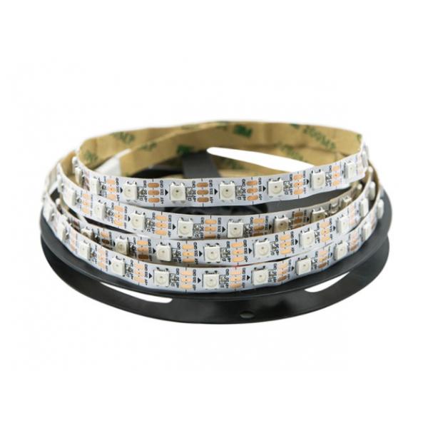 Quality Addressable Flexible SMD LED Strip Lights WS2812 60LEDs Full Color RGB LED Strip Light for sale