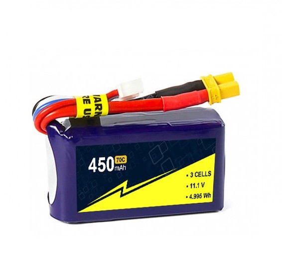 Quality High Output Voltage 11.1V 3s 450mah Lipo Battery 70C-140c Lipo 3s Hard Case for sale