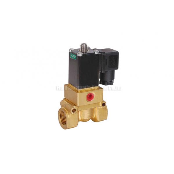 Quality Two Position Four Way Pistion Operated Brass Solenoid Valve G1/4