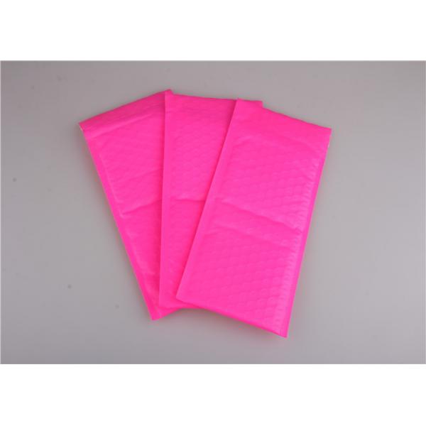 Quality Poly Pink Bubble Mailers Bags , Colorful Bubble Mailing Envelopes For Packaging for sale