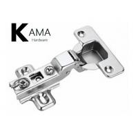 China Normal Two-way Half Overlay Steel Cabinet Door Hinges / Invisible Kitchen Cabinet Hinges for sale