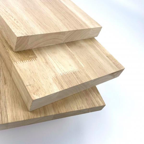 Quality Nontoxic Practical Finger Joint Board , Sturdy Rubber Wood Laminated Board for sale
