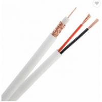 Quality CCTV Coaxial Cable CCS CCA Tine Rg59 Siamese Coaxial Cable With 2c Rg6 for sale