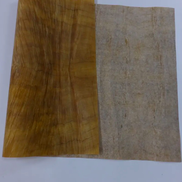 Quality 1220mm Kraft Paper Backed Veneer Smooth Face Wood Sheet For Furniture for sale