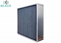 China Stainless Steel High Efficiency Particulate Air Filter Heat Resistance 350℃ factory
