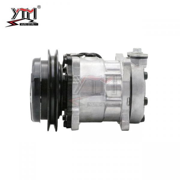 Quality KOBELCO 60 SK-60 12V Electric Air Conditioning Compressor HS053 7H15 SINGLE for sale
